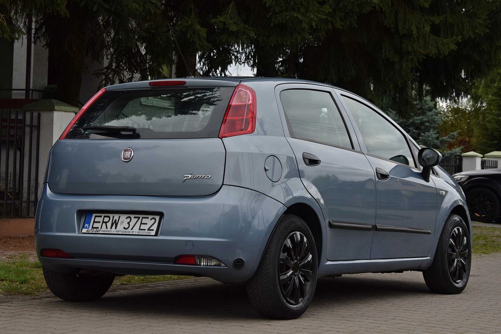 FIAT PUNTO 1.2 65KM Benzyna+LPG Klimatyzacja City Elektryka 2009 ROK!