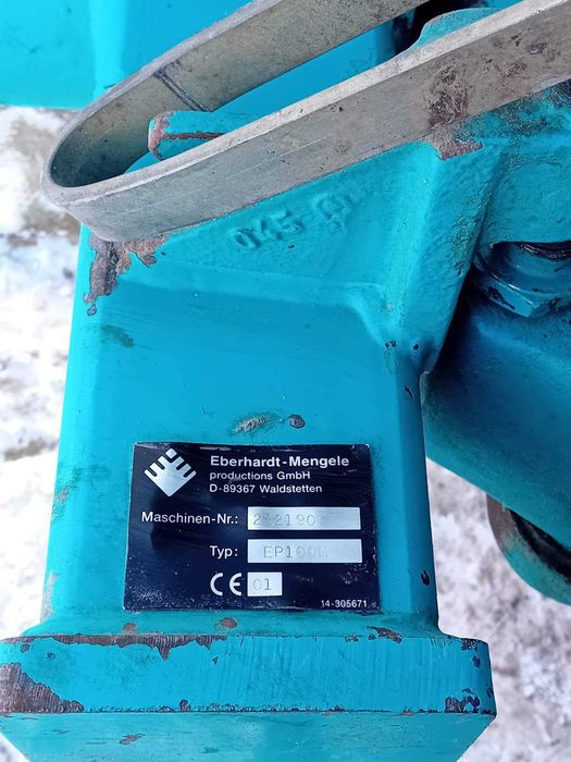 Плуг оборотний Eberhardt 3 корпусний як Lemken Europal 5 на кукурудзу