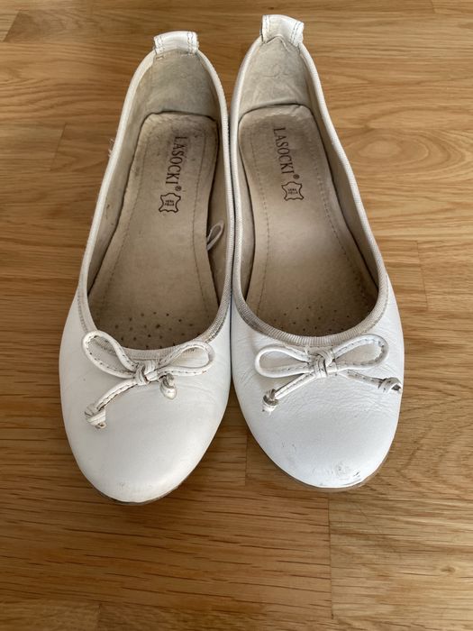 Lasocki 38 baleriny skorzane