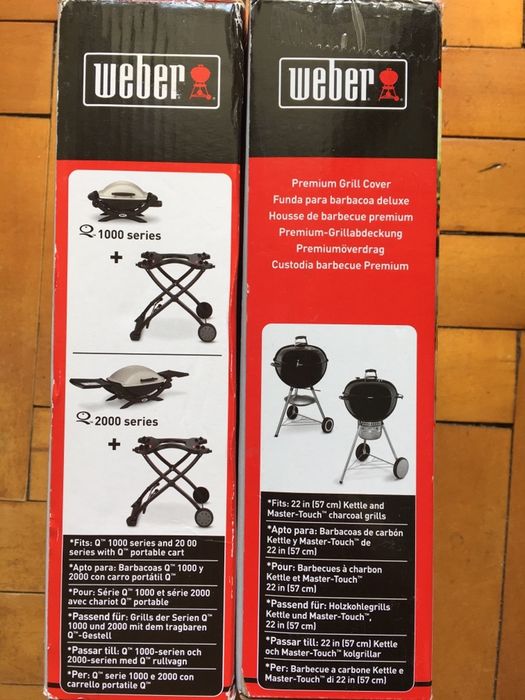 WEBER - Жаропрочные перчатки, Термометры для гриля, Чехлы для гриля