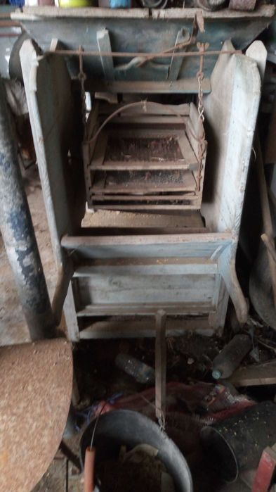 Moinho de martelos + debulhador + limpador