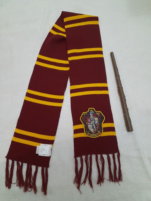 Шафр Гаррі Поттера в'язаний і паличка
