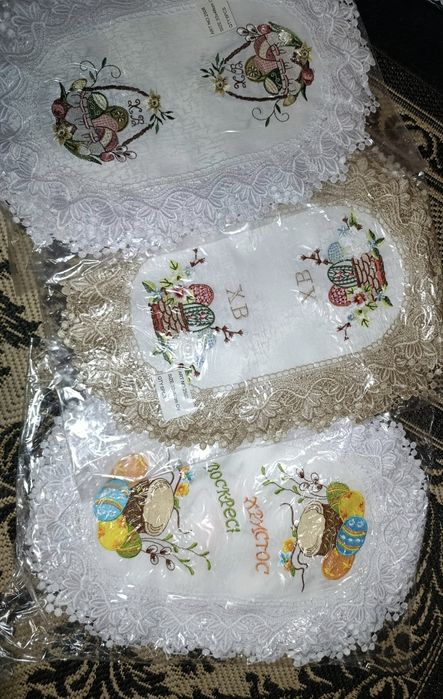 Накидки на пасхальний кошик