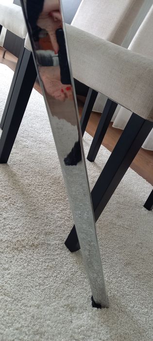 Mesa vidro sala 180 cm x 90 cm Area