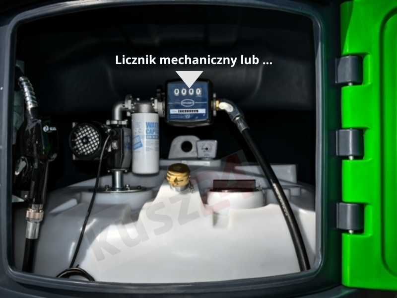 Zbiornik 2500l ECOTANK FORTIS do oleju napędowego dostawa