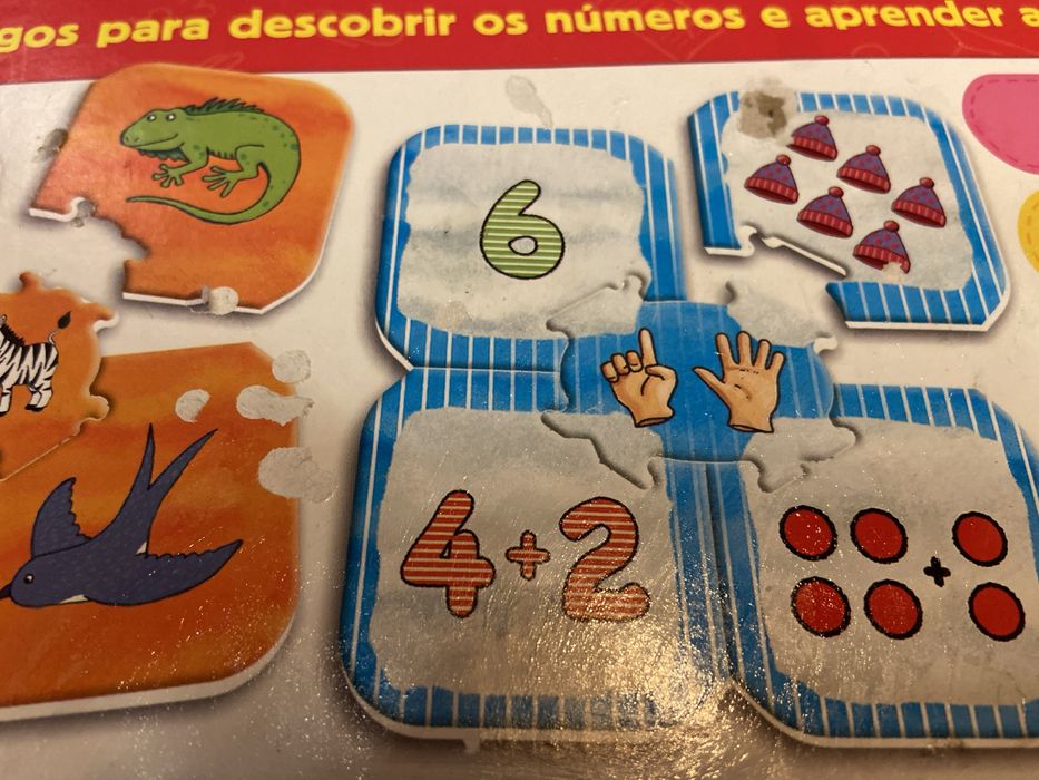 Clementoni Aprendo Jogando - Jogos de Cálculo - 67243