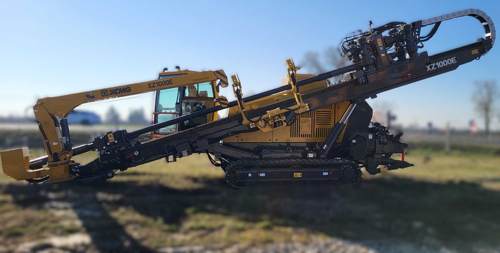 Wiertnica XCMG XZ1000 przewierty sterowane horyzontalne HDD