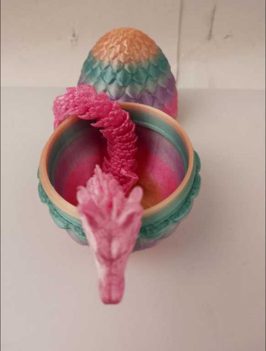 Яйце з драконом, 3D друк (нове)