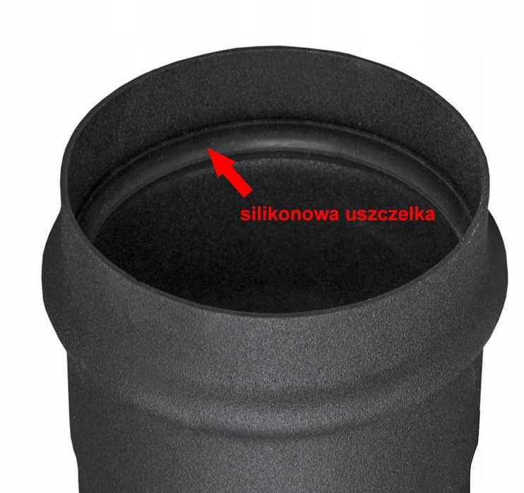 Kolano stałe 90 fi 80 pellet 90° Ks080/90