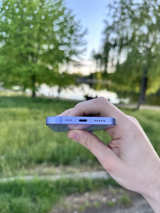 Iphone 12 purple 64gb ідеал Айфон 12 фіолетовий 64гб