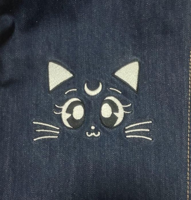 Sailor Moon - calças ganga Luna