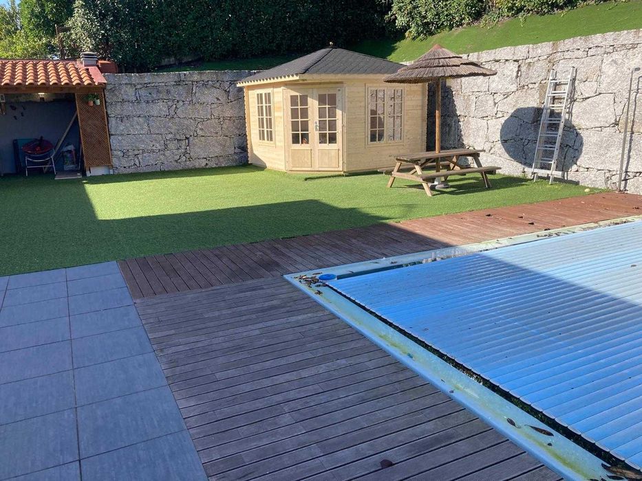 Casa de Madeira para jardim - Modelo ARUBA 11m2