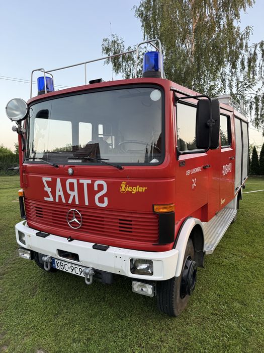 Mercedes-Benz 813 Ziegler / Samochód Pożarniczy / OSP / GLBA / 100% sprawny