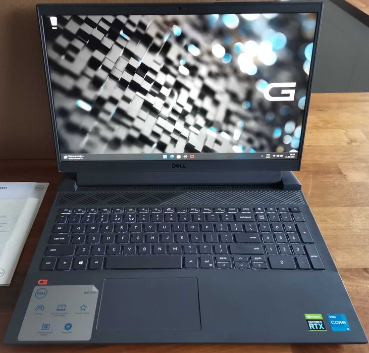 DELL G15 GAMING i5-11260H RTX3050Ti   16GB   SSD-512GB 15,6" IPS 120Hz