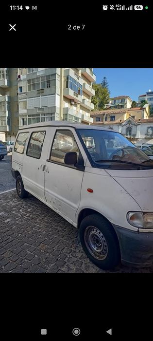 Micro bus Vannet Nissan 97 avariada junta.