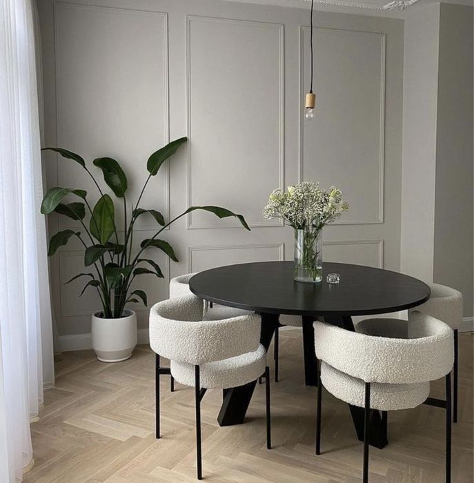 Conjunto Mesas de jantar e cadeiras