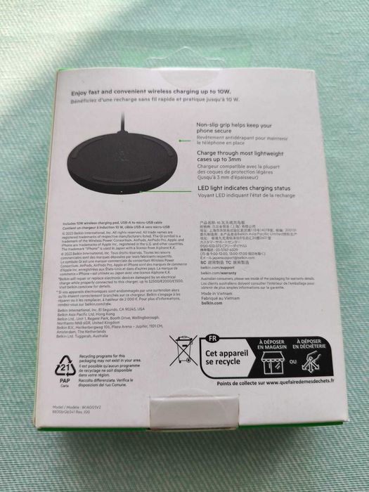 Boostcharge 10W | Belkin | Novo