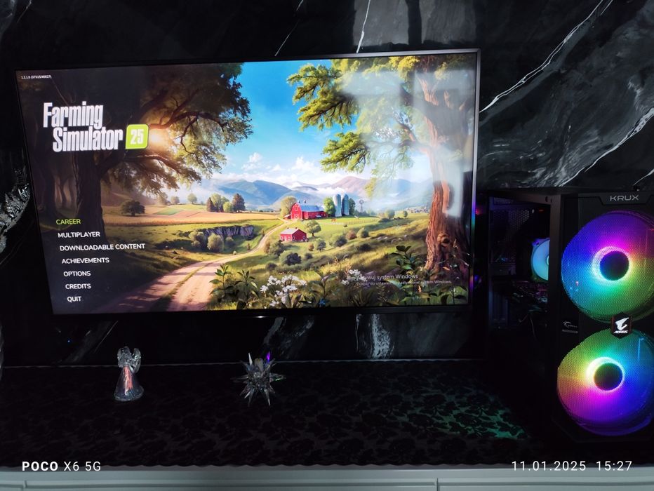 Komputer Do Gier / Ryzen 7 5700X3D / RX 5700 XT / SSD / 32 GB RAM