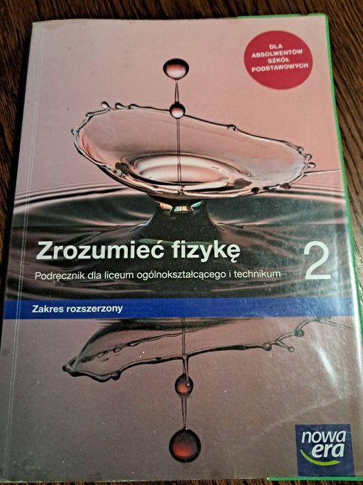 Zrozumieć fizykę 2, zakres rozszerzony, podręcznik