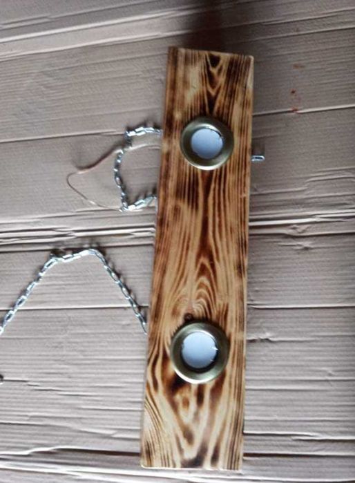 belka sosnowa oświetlenie lampa wisząca loft nowa