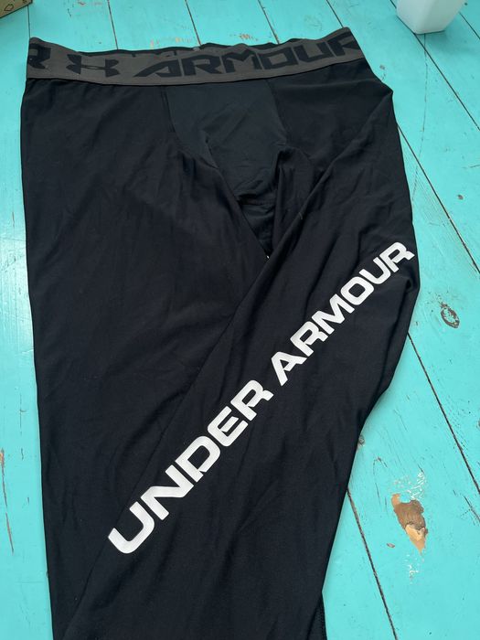 Тайтсы Under Armour, размер XL, термо лосины Under Armour, треки UA