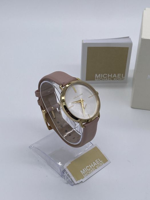 Oryginalny Zegarek damski Michael Kors MK2659 Złoty różowy pasek
