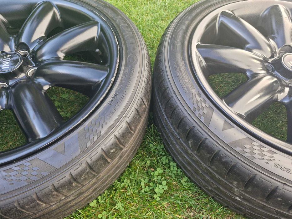 Felgi MINI Cooper S 17" 4x100 + opony 205/45 R17 Kumho – komplet