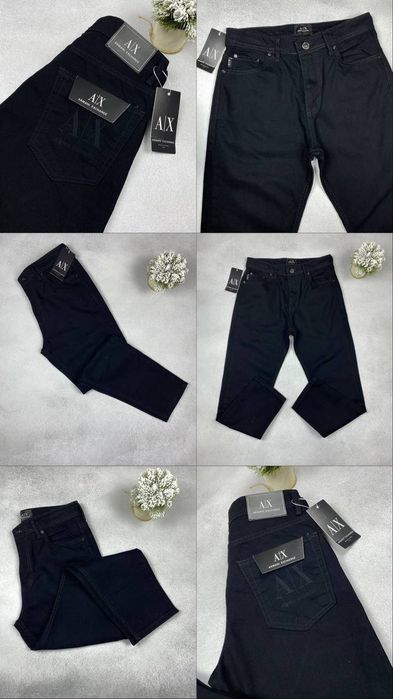 Джинси Armani Exchange/класичні джинси армані/armani exchange штани