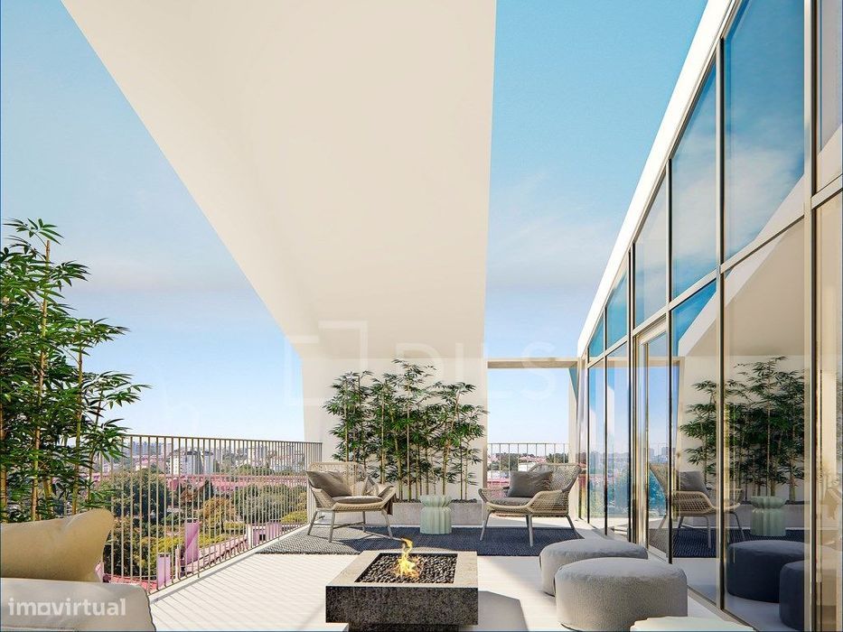Apartamento T3 duplex com varanda inserido em novo empreendimento e...