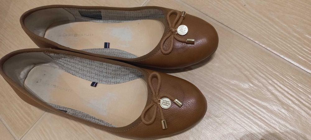 Tylko dzis Okazja !Baleriny  Tommy Hilfiger  nie zniszczone