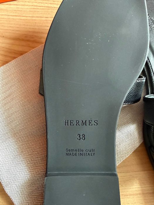 Klapki damskie Hermes