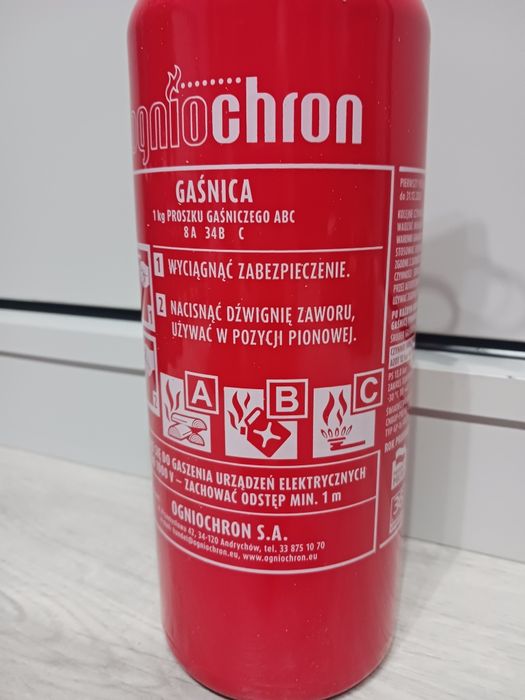 Gaśnica Ogniochron 1kg / NOWA