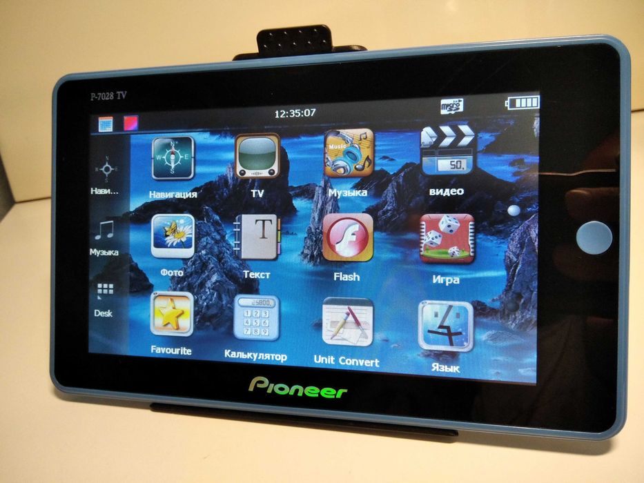 Вантажний GPS навігатор Pioneer 7”. Європа, Україна, Азія 2026р