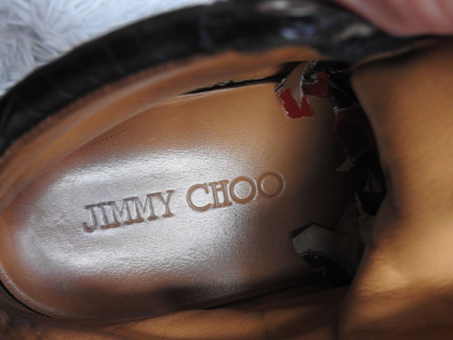 Sapatilha cano alto Jimmy Choo