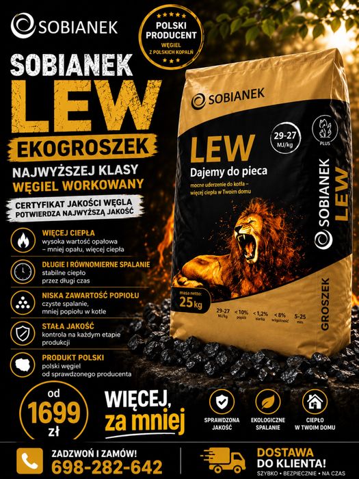 Carbon  nowy Carbonelite groszek