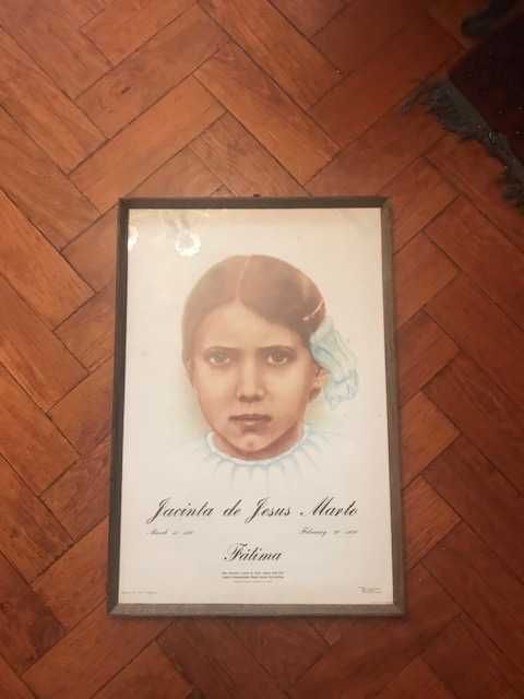 Quadro com estampa de Jacinta