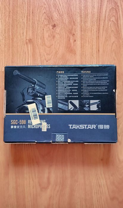 Microfone condensador Takstar SGC-598