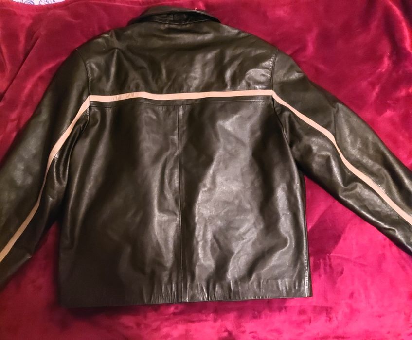 Kurtka męska z naturalnej skóry ocieplana Marbet XXL