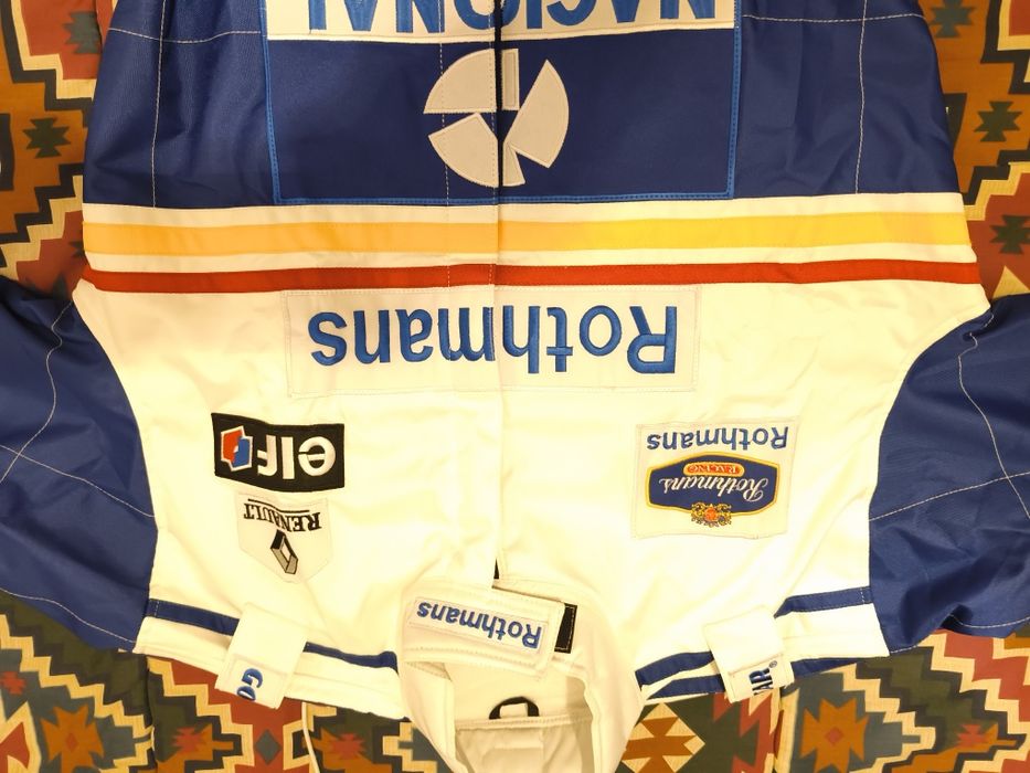 Renault Rothmans Elf fato Ayrton Senna