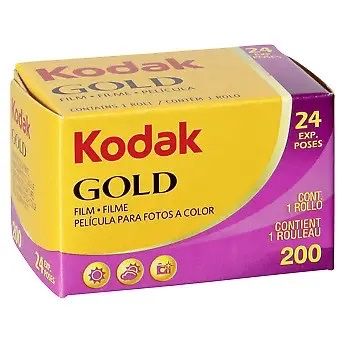 НАЙНИЖЧА ЦІНА KODAK GOLD 200/24 кадри  - 1 шт Є Самовивіз Київ