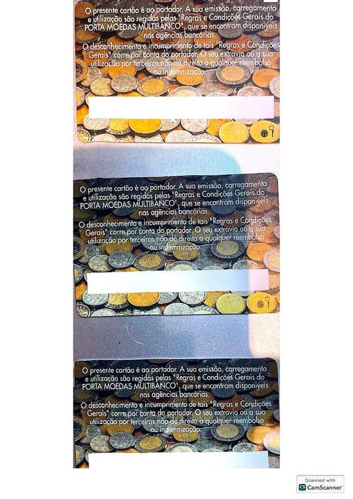 Porta moedas Multibanco