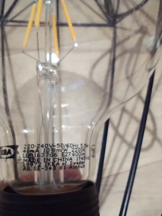 Klosz/lampa IKEA