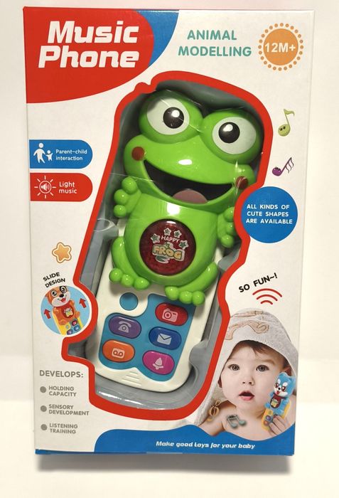 Telefon żabka interaktywny