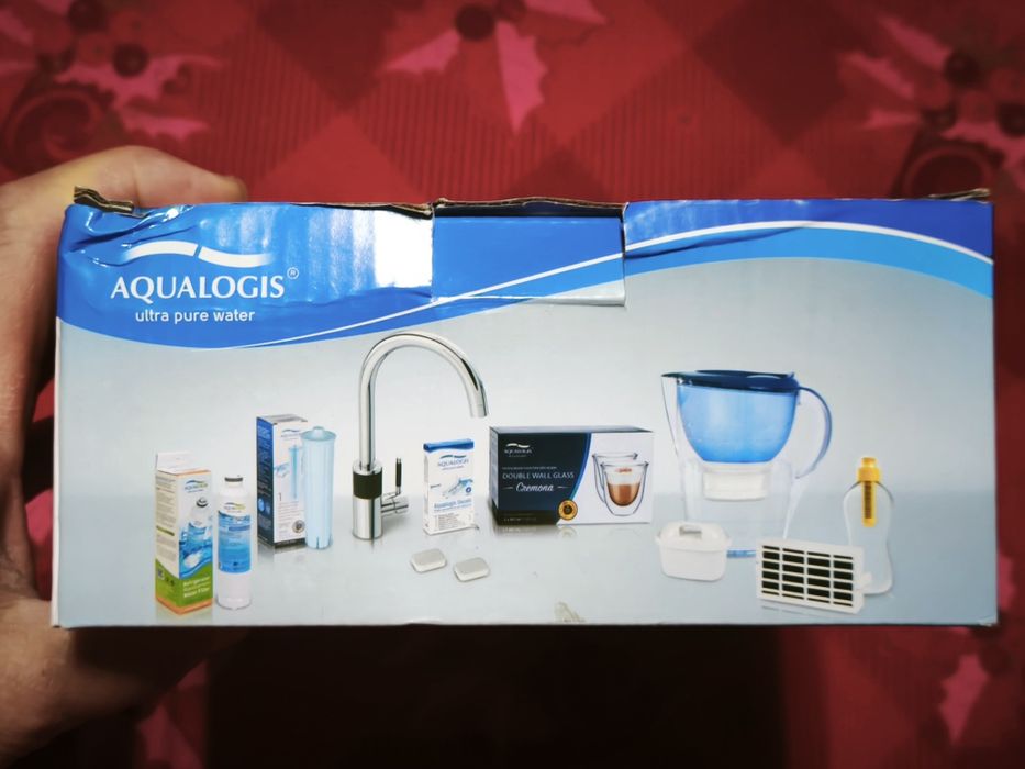 6x Cartuchos de filtro de água Aqualogis Pure+