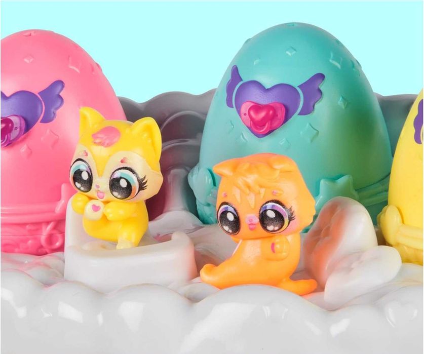 Набір Хетчімалс Аліве Hatchimals Alive Neon Rainbow Spring Basket