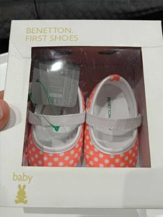 Buty niechodki BENETTON rozm 17