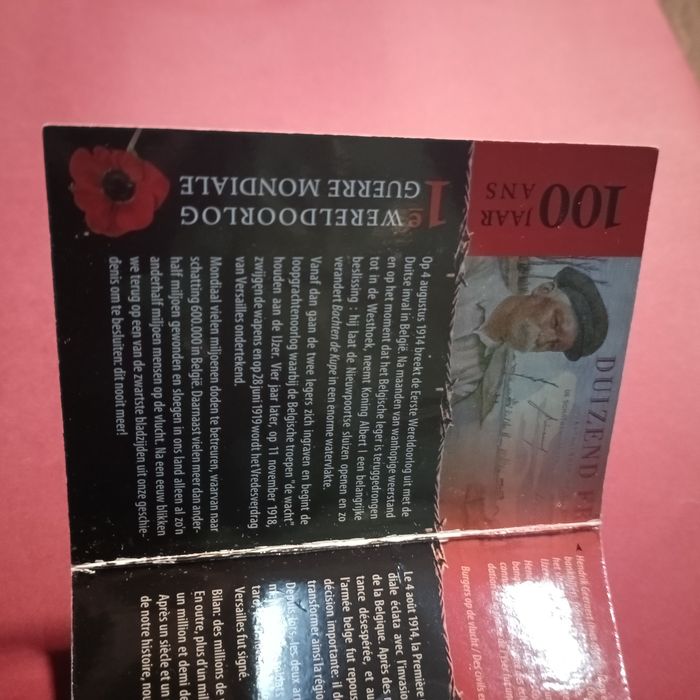 Moeda Coincard BÉLGICA 2014