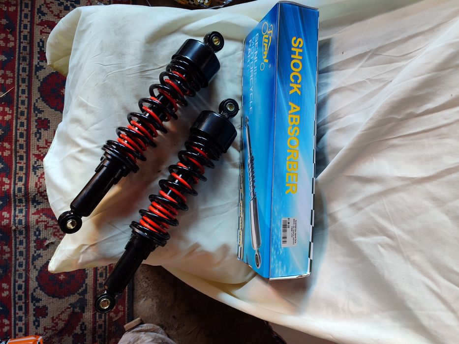 Амортизатори задні посилені 345 мм по осях.Дельта, Альфа, Мустанг.