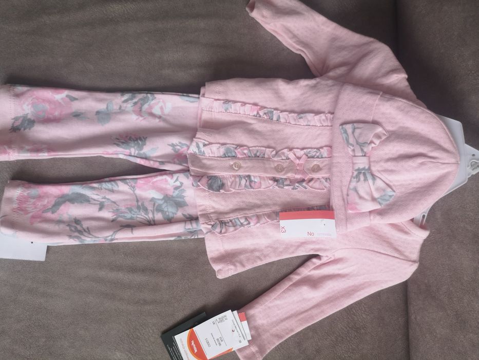 Komplet wiosenny 74/80 Laura Ashley