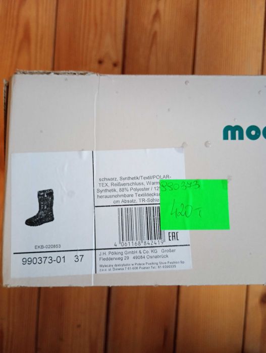 Okazja! Sprzedam nowe botki Manitu